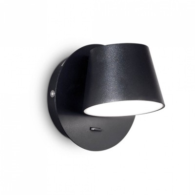 Бра - спот Ideal Lux GIM AP NERO 167121 Бра - спот Ideal Lux GIM AP NERO 167121