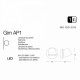 Бра - спот Ideal Lux GIM AP BIANCO 167152