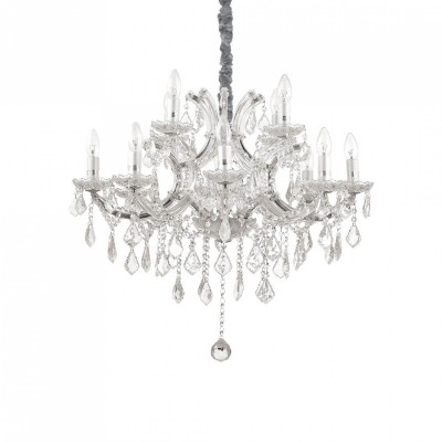 Люстра Ideal Lux NAPOLEON SP12 CROMO 167251 Люстра Ideal Lux NAPOLEON SP12 CROMO 167251
