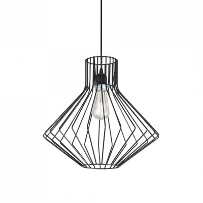 Подвесной светильник Ideal Lux AMPOLLA-4 SP1 NERO 167497 Подвесной светильник Ideal Lux AMPOLLA-4 SP1 NERO 167497