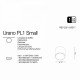 Уличный светильник Ideal Lux URANO PL1 SMALL ANTRACITE 168111