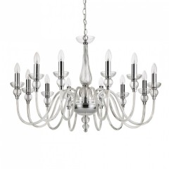 Люстра Ideal Lux DOGE SP12 TRASPARENTE 168906