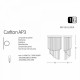 Бра Ideal Lux CARLTON AP3 CROMO 168913