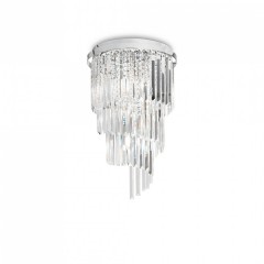 Люстра Ideal Lux CARLTON PL8 CROMO 168920