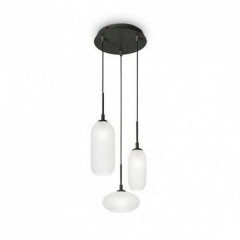 Подвесной светильник Ideal Lux YOGA SP3 NERO 173009