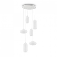 Подвесной светильник Ideal Lux YOGA SP6 BIANCO 173016