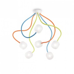 Люстра Ideal Lux OCTOPUS PL6 COLOR 174976
