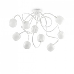 Люстра Ideal Lux OCTOPUS PL9 BIANCO 174990