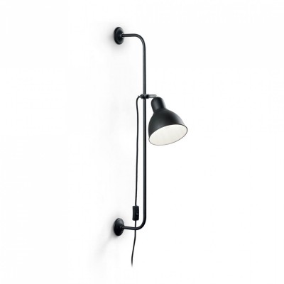 Бра - спот Ideal Lux SHOWER AP1 NERO 179643 Бра - спот Ideal Lux SHOWER AP1 NERO 179643