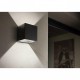 Архитектурное освещение Ideal Lux RUBIK AP2 NERO 4000K 180045