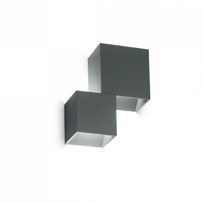 Архитектурное освещение Ideal Lux RUBIK AP2 ANTRACITE 4000K 187341 Архитектурное освещение Ideal Lux RUBIK AP2 ANTRACITE 4000K 187341