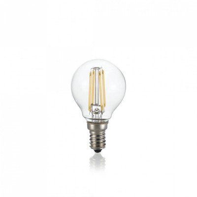 Лампочка Ideal Lux E14 04W SFERA TRASP 3000K DIMM 188935