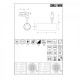Трековий світильник Ideal Lux SMILE 15W CRI80 50° 3000K WH 189932