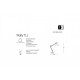 Настільна лампа Ideal Lux WALLY TL1 TOTAL WHITE 193991