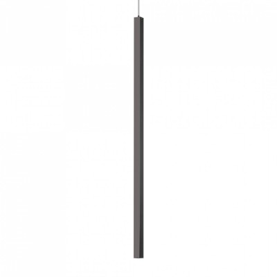 Подвесной светильник Ideal Lux ULTRATHIN D100 SQUARE NERO 194196 Подвесной светильник Ideal Lux ULTRATHIN D100 SQUARE NERO 194196