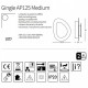 Бра Ideal Lux GINGLE AP D32 196206