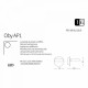 Бра - спот Ideal Lux OBY AP1 196688