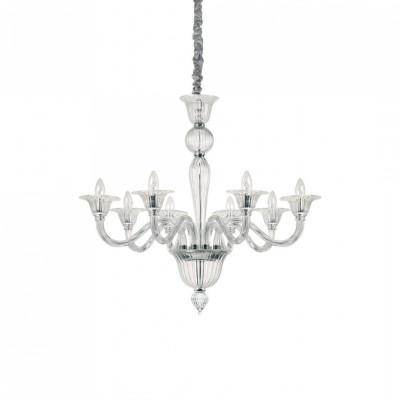Люстра Ideal Lux BRIGITTA SP8 TRASPARENTE 199382