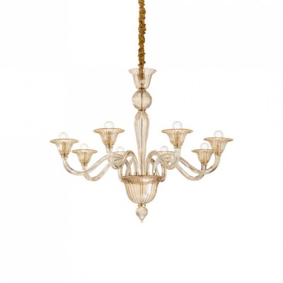 Люстра Ideal Lux BRIGITTA SP8 AMBRA 199412