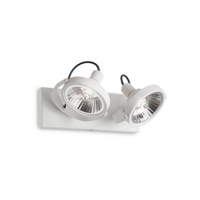 Бра-спот Ideal Lux GLIM PL2 BIANCO 200200 Бра-спот Ideal Lux GLIM PL2 BIANCO 200200