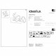 Бра-спот Ideal Lux GLIM PL2 BIANCO 200200