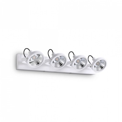 Бра - спот Ideal Lux GLIM PL4 BIANCO 200217 Бра - спот Ideal Lux GLIM PL4 BIANCO 200217