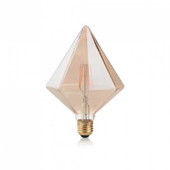 Лампочка Ideal Lux E27 VINTAGE 04W PYRAMID AMBRA 2200K 201276