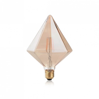 Лампочка Ideal Lux E27 VINTAGE 04W PYRAMID AMBRA 2200K 201276 Лампочка Ideal Lux E27 VINTAGE 04W PYRAMID AMBRA 2200K 201276