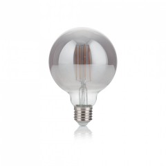 Лампочка Ideal Lux E27 VINTAGE 04W GLOBO D095 FUME' 2200K 204475