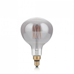 Лампочка Ideal Lux E27 VINTAGE XL 04W GLOBO D095 FUME' 2200K 204505
