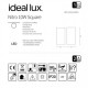 Точечный светильник Ideal Lux NITRO 10W SQUARE NERO 206042