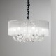 Люстра Ideal Lux SWAN SP6 ARGENTO 208152