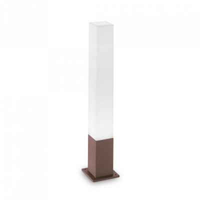 Стовпчик Ideal Lux EDO OUTDOOR PT1 SQUARE COFFEE 213088