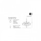 Люстра Ideal Lux DANIELI SP12 TRASPARENTE 213484