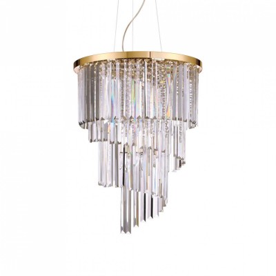 Люстра Ideal Lux CARLTON SP12 ORO 213521 Люстра Ideal Lux CARLTON SP12 ORO 213521