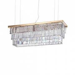 Люстра Ideal Lux MARTINEZ SP8 ORO 213583