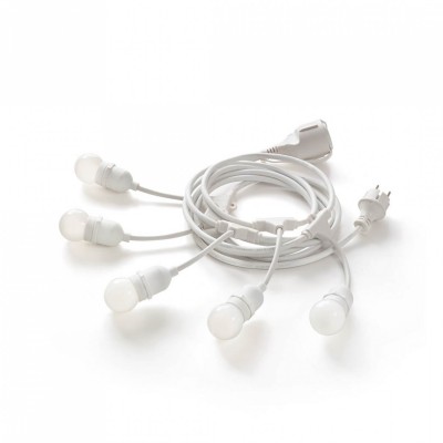 Гирлянда Ideal Lux FIESTA SP5 BIANCO 218724 Гирлянда Ideal Lux FIESTA SP5 BIANCO 218724
