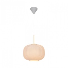 Подвесной светильник Nordlux Milford 30 Brass / Opal 2213213001