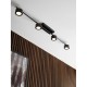 Стельовий світильник Nordlux Clyde | 4-Rail | Black 2213530103