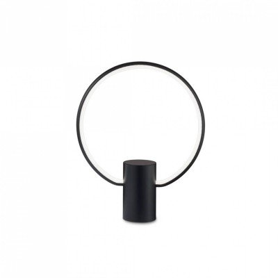 Настольная лампа Ideal Lux CERCHIO TL NERO 224640 Настольная лампа Ideal Lux CERCHIO TL NERO 224640