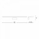 Бра Ideal Lux ALMA AP 20W BIANCO 225029