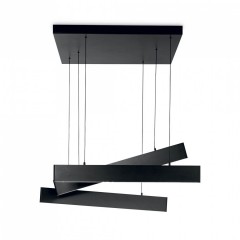 Підвісний світильник Ideal Lux DESK SP3 NERO 231235