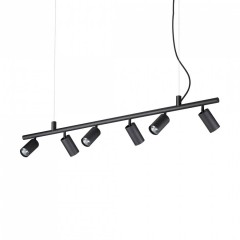 Подвесной светильник Ideal Lux DYNAMITE SP6 NERO 231396