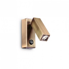 Бра-спот Ideal Lux PAGE AP SQUARE BRUNITO 233864