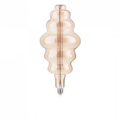 Лампочка Ideal Lux E27 VINTAGE 12W HONEY AMBRA 2200K 237299 Лампочка Ideal Lux E27 VINTAGE 12W HONEY AMBRA 2200K 237299