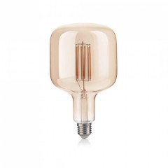 Лампочка Ideal Lux E27 VINTAGE 06W BULLET AMBRA 2200K 237350