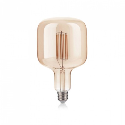 Лампочка Ideal Lux E27 VINTAGE 06W BULLET AMBRA 2200K 237350 Лампочка Ideal Lux E27 VINTAGE 06W BULLET AMBRA 2200K 237350