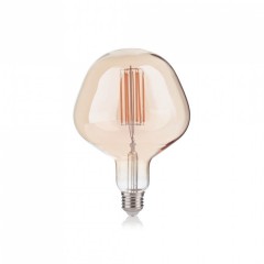 Лампочка Ideal Lux E27 VINTAGE 06W APPLE AMBRA 2200K 237374