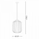 Подвесной светильник Ideal Lux MINT-1 SP1 FUME' 237442