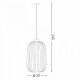 Подвесной светильник Ideal Lux MINT-3 SP1 FUME' 237510